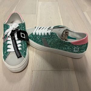 NEVER WORN: D.A.T.E. Sequin Sneakers